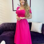Vestido Babado Pink