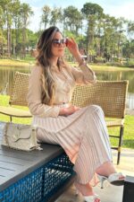 Camisa Cetim Bege - Imagem 3