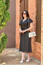 Vestido Doce de Coco Preto - Imagem 2